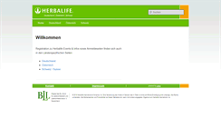 Desktop Screenshot of herbalifedach.com